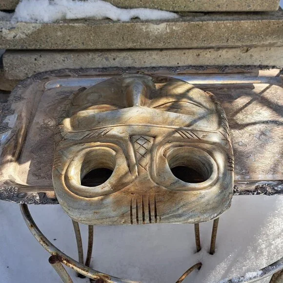 Stone Inca Wall Mask - Picture 9 of 11